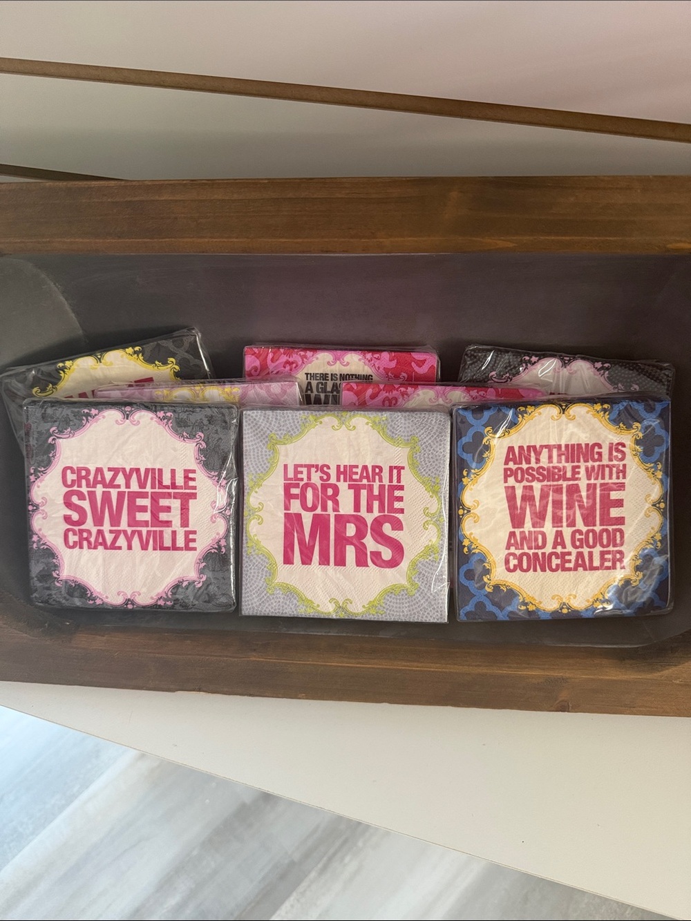 🌷Naughty Betty Humorous Cocktail Napkins
